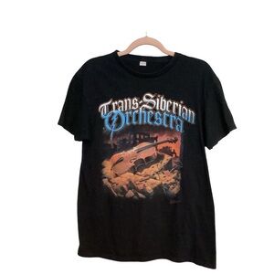Trans-Siberian Orchestra Black Graphic T-Shirt